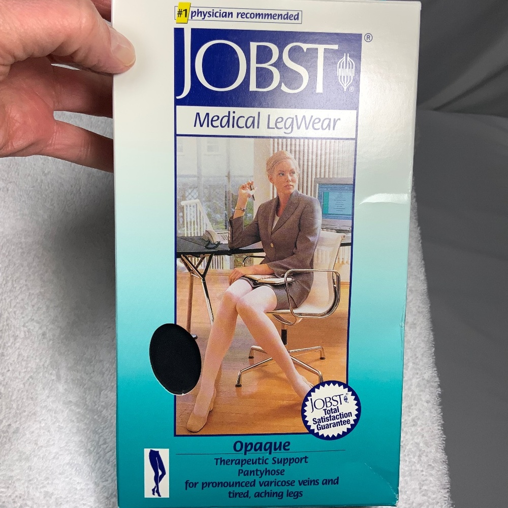 Jobst Firm Compression Pantyhose - Navy - Small